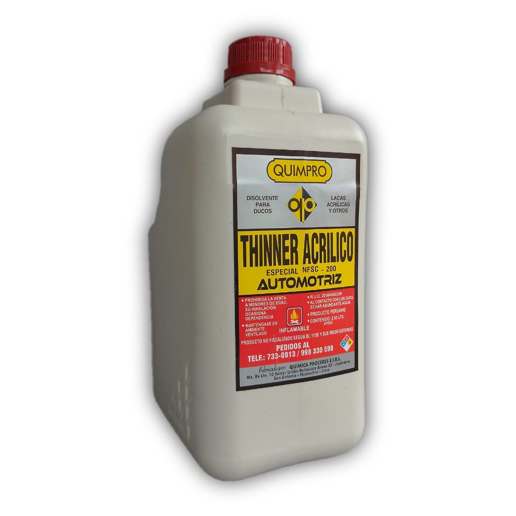Thinner Acrílico Automotriz NFSC-200 thumbnail 2
